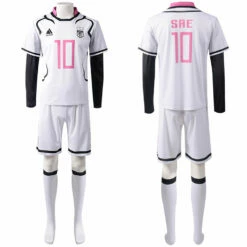 Anime Blue Lock Sae Itosh N°10 Cosplay Costume Carnaval