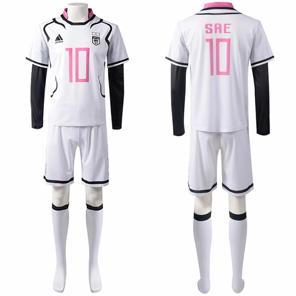 Anime Blue Lock Sae Itosh N°10 Cosplay Costume Carnaval 3 Anime Blue Lock Sae Itosh N°10 Cosplay Costume Carnaval