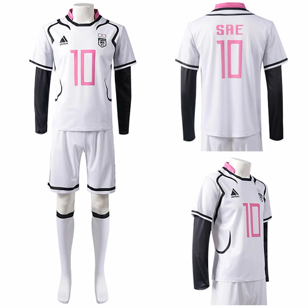 Anime Blue Lock Sae Itosh N°10 Cosplay Costume Carnaval 10 Anime Blue Lock Sae Itosh N°10 Cosplay Costume Carnaval – Image 8