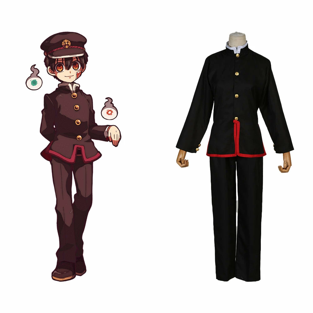 Toilet-bound Hanako-kun Cosplay Costume Ver.2 3 Toilet-bound Hanako-kun Cosplay Costume Ver.2