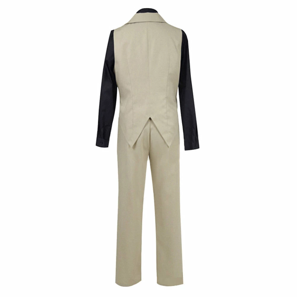 Adulte Bungo Stray Dogs Kunikida Doppo Uniform Cosplay Costume Carnaval 4 Adulte Bungo Stray Dogs Kunikida Doppo Uniform Cosplay Costume Carnaval – Image 2