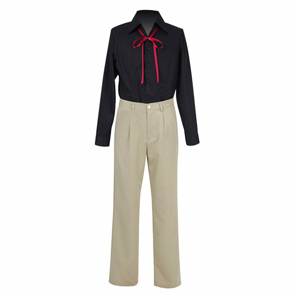 Adulte Bungo Stray Dogs Kunikida Doppo Uniform Cosplay Costume Carnaval 6 Adulte Bungo Stray Dogs Kunikida Doppo Uniform Cosplay Costume Carnaval – Image 4