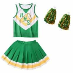 Adult Stranger Things 4 Chrissy Hawkins Cheerleaders Cosplay Costume