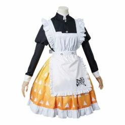 Demon Slayer Kimetsu No Yaiba Agatsuma Zenitsu Maid Costume Cosplay - Cossky -NEWCOSSKY Soldes 281d9a1f5879728b4783a0f036cff7a7