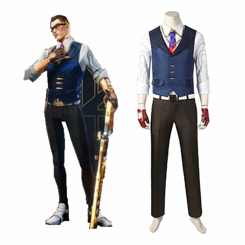 Valorant Jeu Chamber Uniforme Cosplay Costume 3 Valorant Jeu Chamber Uniforme Cosplay Costume