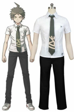 Danganronpa Hajime Hinata Uniforme Cosplay Costume Halloween Carnival