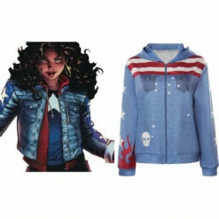 Doctor Strange In The Multiverse Of Madness Ms America Cosplay Costume-Cossky