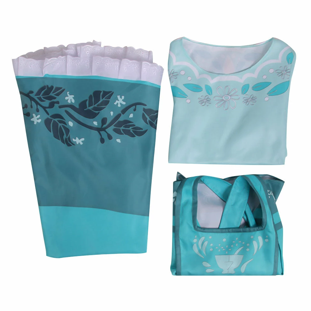 2022 Film Encanto Julieta Madrigal Cosplay Costume 11 2022 Film Encanto Julieta Madrigal Cosplay Costume – Image 9