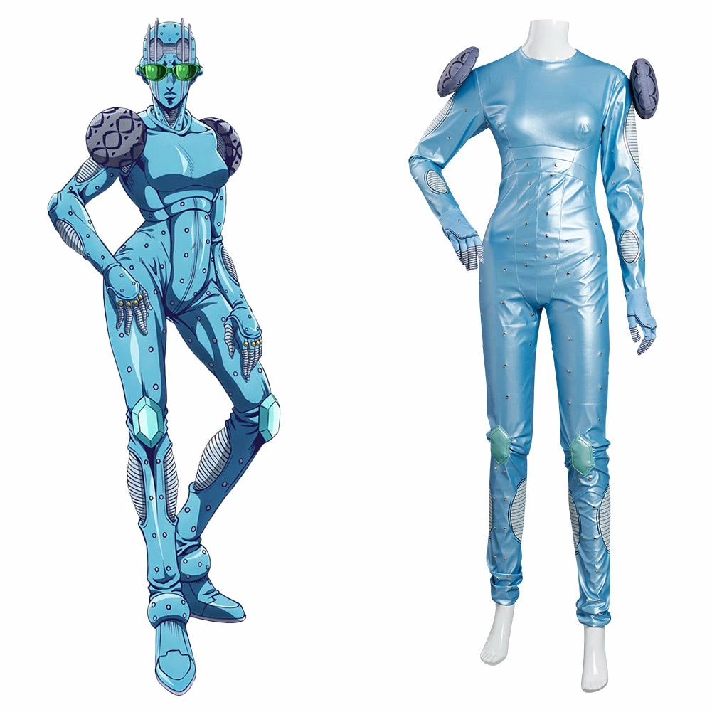 JoJo's Bizarre Adventure Stone Ocean Stone Free Cosplay Costume 3 JoJo's Bizarre Adventure Stone Ocean Stone Free Cosplay Costume