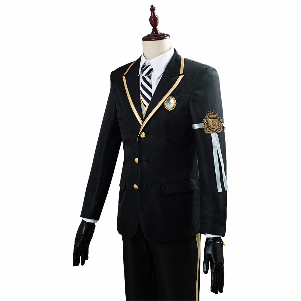 Twisted Wonderland Azul/Floyd/Jade Uniforme Halloween Carnaval Cosplay Costume 8 Twisted Wonderland Azul/Floyd/Jade Uniforme Halloween Carnaval Cosplay Costume – Image 6