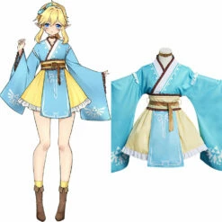 The Legend Of Zelda: Breath Of The Wild Link Lolita Robe Cosplay Costume Design Original-Cossky