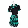Demon Slayer Kimetsu No Yaiba Kamado Tanjirou Maid Cosplay Costume -NEWCOSSKY Soldes 3ea2b53a3ac85139638658aebe123682