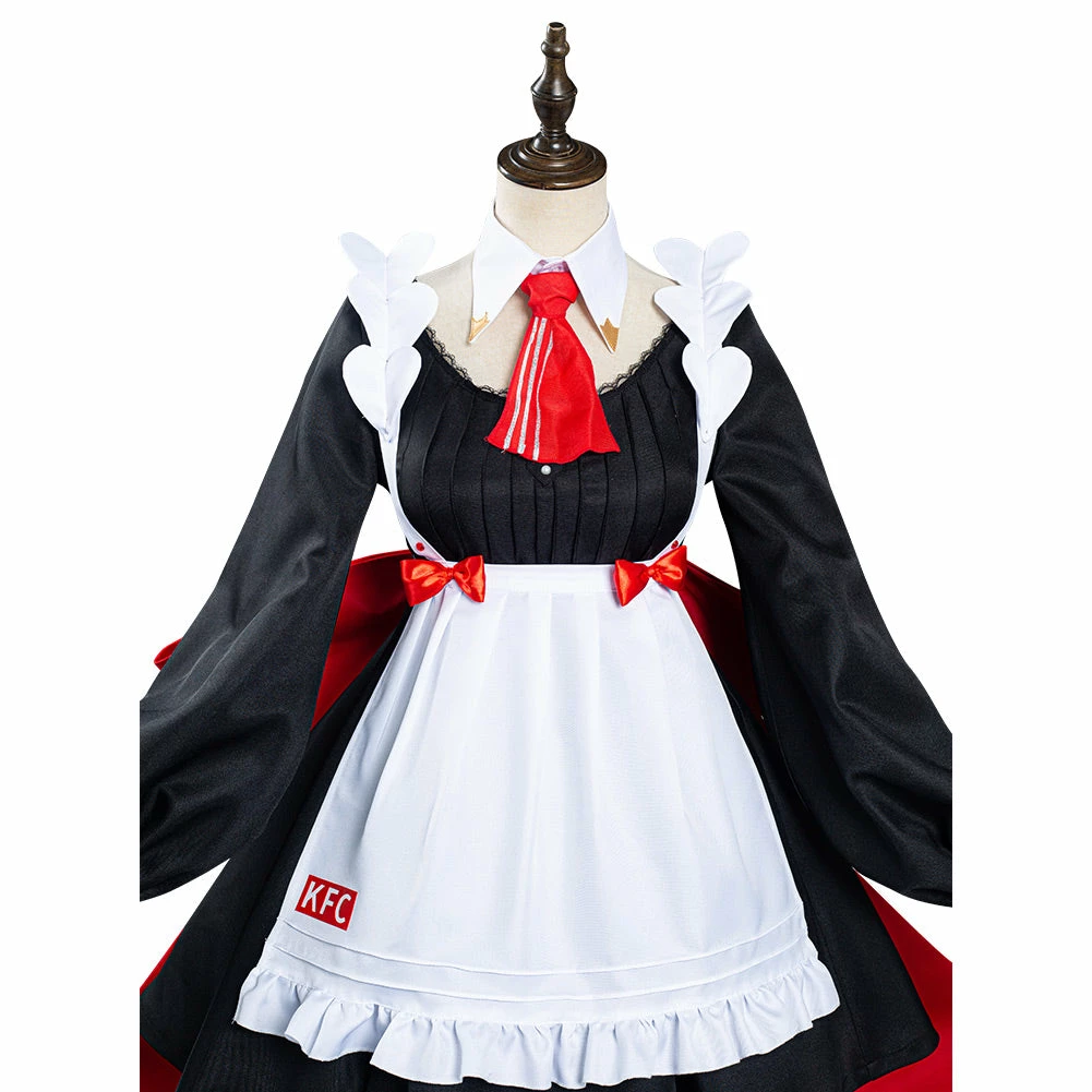 Genshin Impact X KFC Noelle Robe Cosplay Costume 6 Genshin Impact X KFC Noelle Robe Cosplay Costume – Image 4