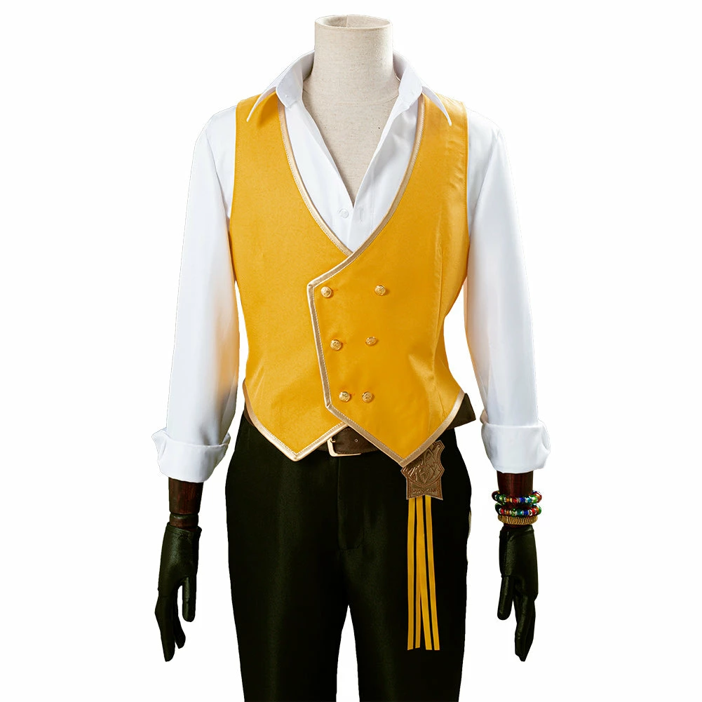 Twisted Wonderland Leona Kingscholar Uniforme Halloween Carnaval Cosplay Costume 8 Twisted Wonderland Leona Kingscholar Uniforme Halloween Carnaval Cosplay Costume – Image 6