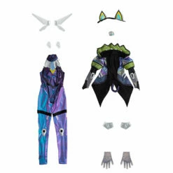 LoL League Of Legends Jinx Cosplay Costume -NEWCOSSKY Soldes 43677a39c1bd96c18e16e8972ff8a6f9