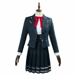 Danganronpa V3 Shirogane Tsumugi Uniforme Scolaire Jupe Tenue Halloween Carnaval Cosplay Costume 16 Danganronpa V3 Shirogane Tsumugi Uniforme Scolaire Jupe Tenue Halloween Carnaval Cosplay Costume -NEWCOSSKY Soldes 437fb936e2947eb6ed1922c47762865e