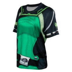 Valorant Viper T-shirt Cosplay Costume -NEWCOSSKY Soldes 55d4c84eb81cd6a5564ad5ae23a121d7