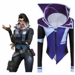 Valorant Fade Veste Design Original Cosplay Costume