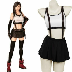 Final Fantasy 7 Remake Tifa Lockhart Maillot De Bian Cosplay Costume-Cossky
