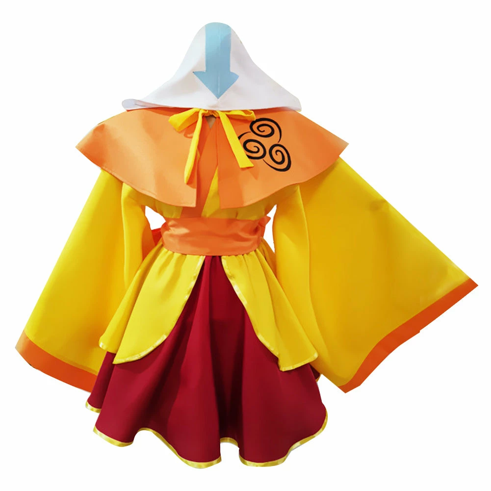 Avatar Aang Cosplay Lolita Cosplay Costume 3 Avatar Aang Cosplay Lolita Cosplay Costume