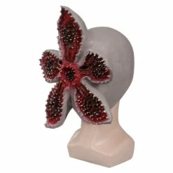 Stranger Things Masque Demogorgon Plante Cannibale Latex Accessoires -NEWCOSSKY Soldes 60054 2