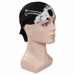 Stranger Things 4 Eddie Munson Cosplay Scarf Headband Costume Accessories -NEWCOSSKY Soldes 60067 4