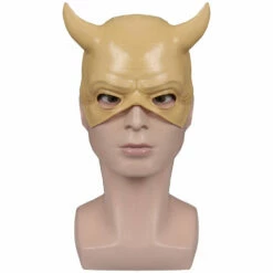 Film The Black Phone Le Téléphone Noir Masque Demi-masque En Latex Ver. A Halloween Accessoires Pour Fête -NEWCOSSKY Soldes 60086 1