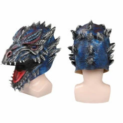 Accessoires House Of The Dragon Dragon Masque En Latex Mascarade De Casques FĂŞte Halloween