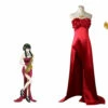 SPY×FAMILY Yor Forger Robe Rose Rouge Cosplay Costume -NEWCOSSKY Soldes 616f924d856d4fed3e15f50db067ff5f