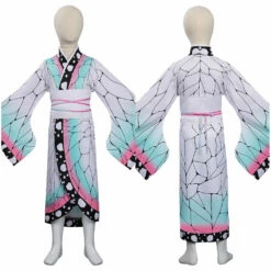 Enfant Demon Slayer Kimetsu No Yaiba Kochou Shinobu Cosplay Costume - Cossky