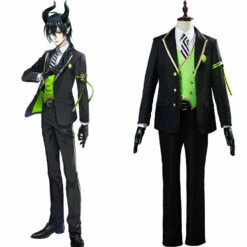 Twisted Wonderland Malleus/Sebek/Silver Uniforme Halloween Carnaval Costumes Pour Adulte Cosplay Costume