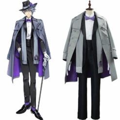 Twisted Wonderland Azul Ashengrotto Adulte Uniforme Halloween Carnaval Cosplay Costume