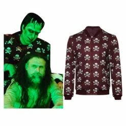 The Munsters Herman Munster Cosplay Costume Hoodie Halloween Carnival Suit