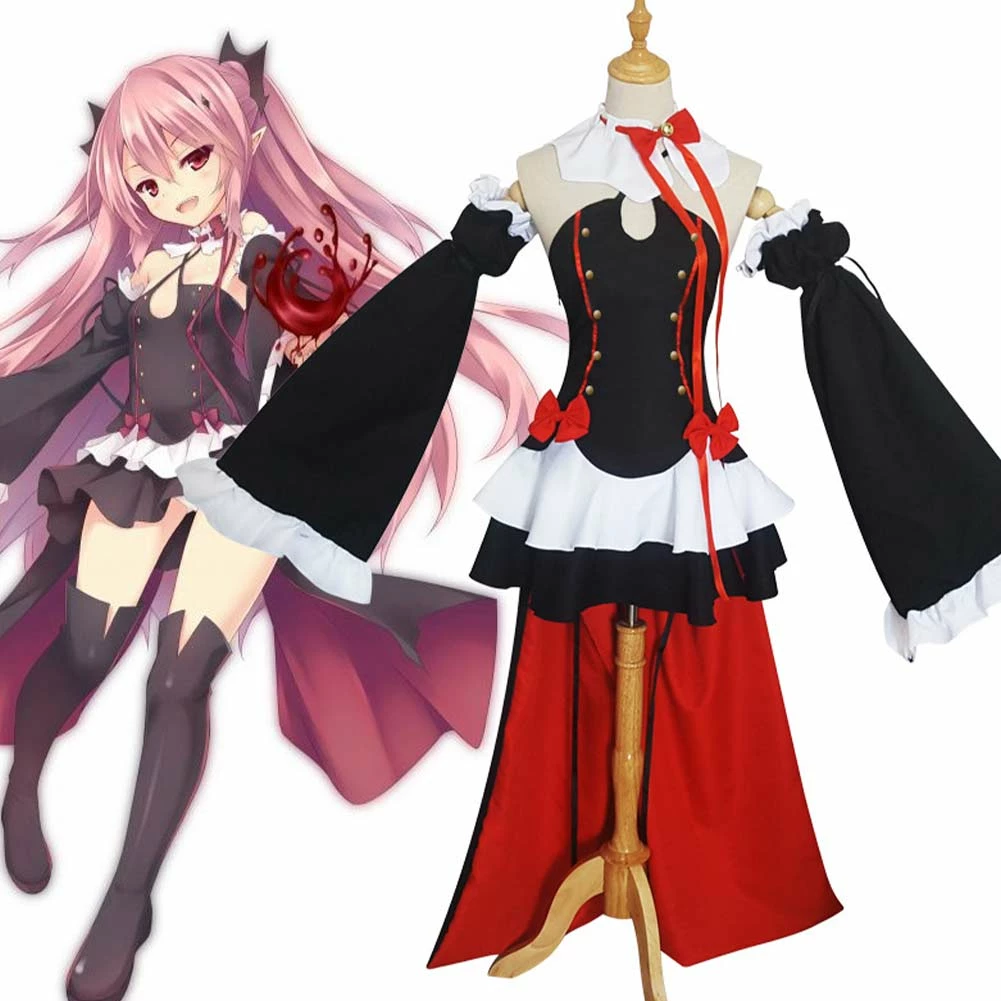 Seraph Of The End Krul Tepes Cosplay Costume 3 Seraph Of The End Krul Tepes Cosplay Costume