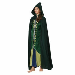 Hocus Pocus 2 Winifred Sanderson Manteau Cosplay Costume -NEWCOSSKY Soldes 8e146871edf6f3ec64ca1358719a7c78