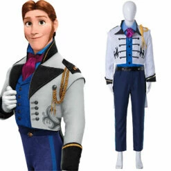 Enfant La Reine Des Neiges Frozen Hans Prince Cosplay Costume