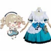 Genshin Impact Barbara Maid Costume Cosplay -NEWCOSSKY Soldes 99771207c6e9b5a7907f533cc8832403