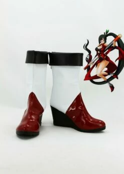 BlazBlue: Calamity Trigger Litchi Faye-Ling Cosplay Chaussures