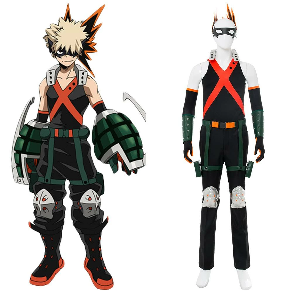 Boku No Hero Academia Katsuki Bakugou Cosplay Costume 3 Boku No Hero Academia Katsuki Bakugou Cosplay Costume