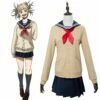 Boku No Hero Akademia My Hero Academia Himiko Toga Tenue Cosplay Costume -NEWCOSSKY Soldes BokunoHeroAkademiaMyHeroAcademiaHimikoTogaTenueCosplayCostume