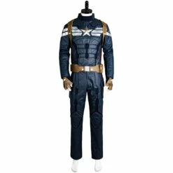 Captain America 2 The Winter Soldier Uniform De Steve Rogers Cosplay Costume