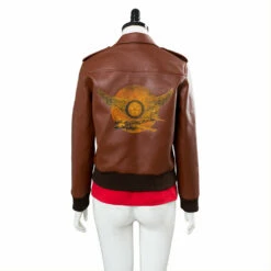 Captain Marvel Ms. Marvel Carol Danvers Veste Cosplay Costume -NEWCOSSKY Soldes Captain Marvel Ms. Marvel Carol Danvers Veste Cosplay Costume 3