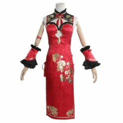 DATE A LIVE Tokisaki Kurumi Qipao Cosplay Costume 15 DATE A LIVE Tokisaki Kurumi Qipao Cosplay Costume -NEWCOSSKY Soldes DATE A LIVE Tokisaki Kurumi Qipao Cosplay Costume 2