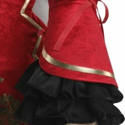 DATE A LIVE Tokisaki Kurumi Qipao Cosplay Costume 22 DATE A LIVE Tokisaki Kurumi Qipao Cosplay Costume -NEWCOSSKY Soldes DATE A LIVE Tokisaki Kurumi Qipao Cosplay Costume 9