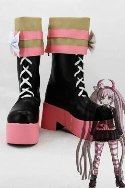 Danganronpa Another Episode Kotoko Utsugi Cosplay Chaussures
