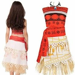 Disney Moana Princesse Moana Deguisement Enfant Cosplay Costume