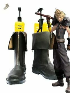 FF 9 Dissidia 012: Duodecim Final Fantasy Cloud Cosplay Chaussures
