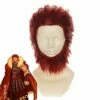 Fate/Zero Rider Cosplay Perruque Avec Barbe 1 Fate/Zero Rider Cosplay Perruque Avec Barbe -NEWCOSSKY Soldes FateZero Rider Cosplay Perruque avec Barbe