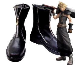 Final Fantasy Vii Cloud Botte Cosplay Chaussures