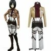 Shingeki No Kyojin Attack On Titan Mikasa Ackerman Cosplay Costume -NEWCOSSKY Soldes IMG 3045